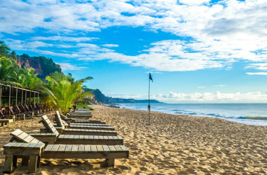 A praia do Rio da Barra e Taipe é isolada e ideal para um dolce far niente 