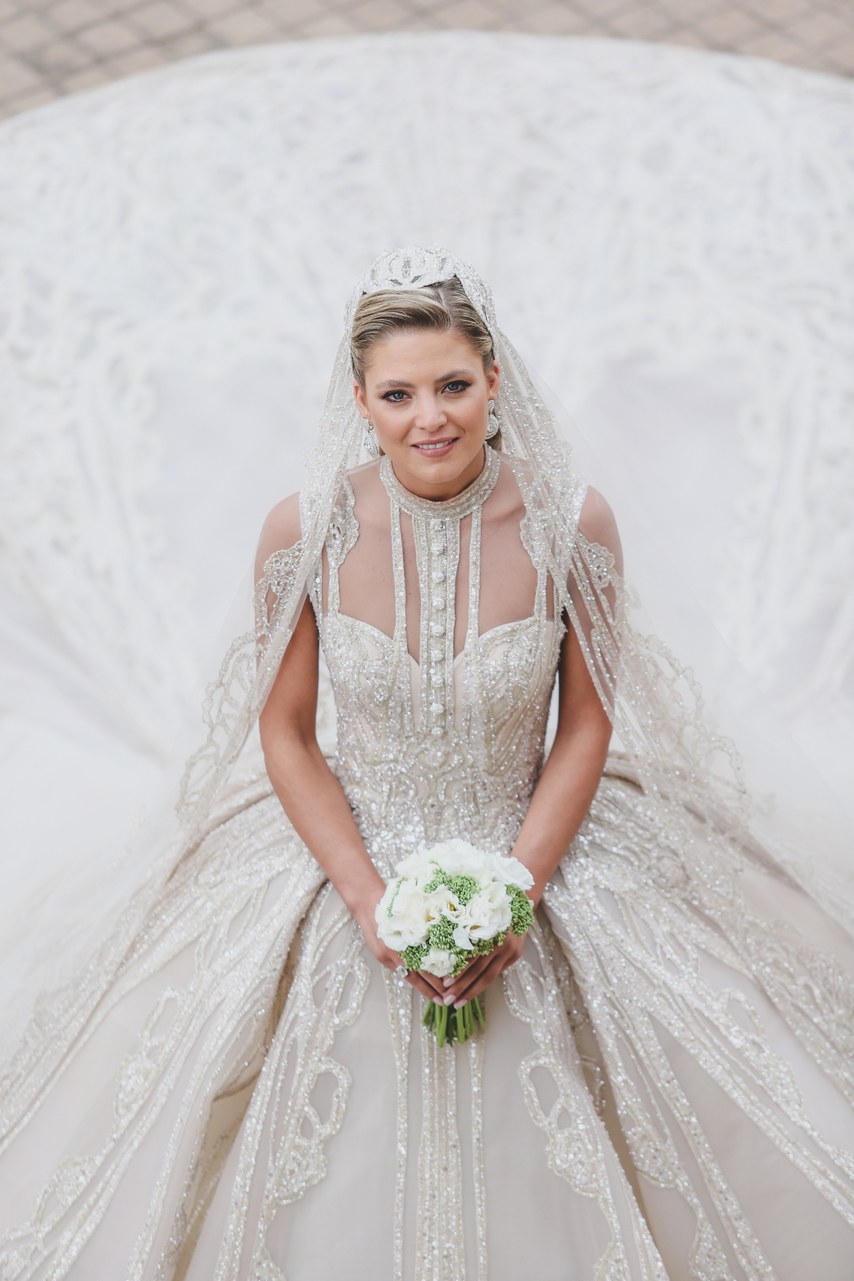 Christina Mourad s marriage to Elie Saab Jr. in Lebanon Aonde Casar Destination Wedding