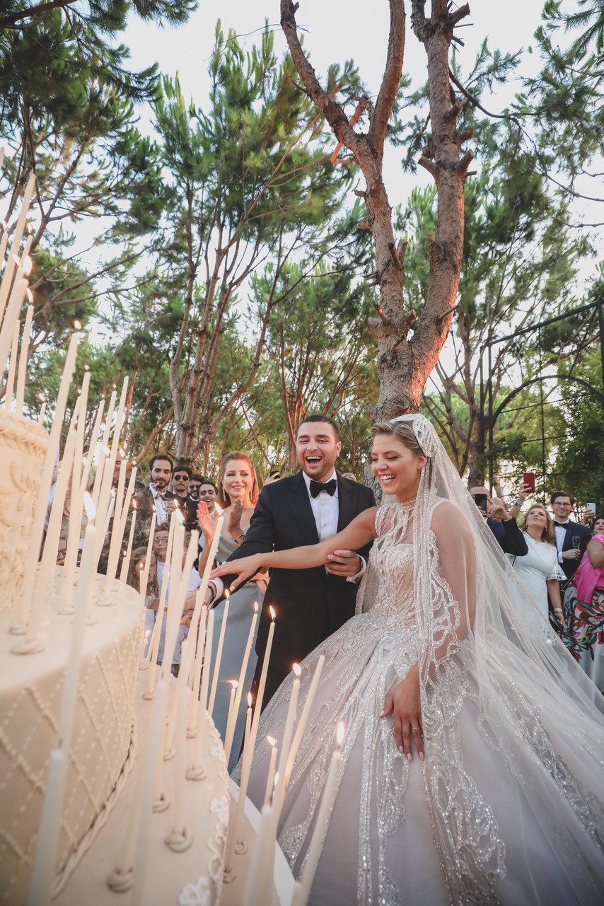 Christina Mourad s marriage to Elie Saab Jr. in Lebanon Aonde Casar Destination Wedding