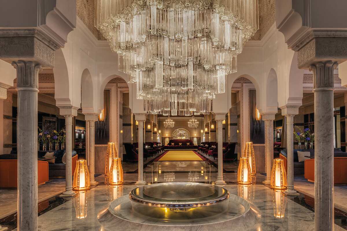 Hotel La Mamounia Marrakech Stock Image - Image of morocco ...